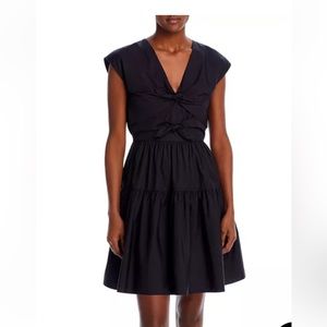 NWT Derek Lam 10 Crosby Bow Tie Dress Size 2